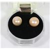 Image 1 : #117- FRESH WATER PEARL EARRINGS