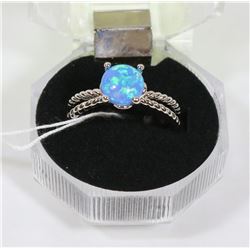#102- AUSTRALIA FIRE OPAL RING