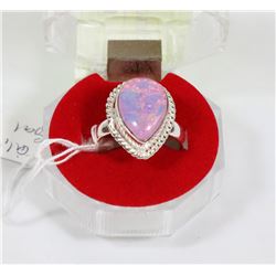 #65-AUSTRALIAN TRIPLE FIRE OPAL RING