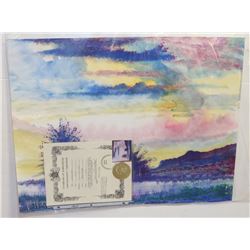 122) "CAPTURED BEAUTY" WILLIAM VERDULT OIL ON