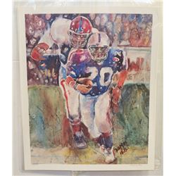 17) UNTITLED FOOTBALL PRINT? DAZZIO,FWS PRINT.