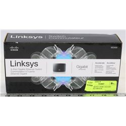 NEW LINKSYS 5-PORT GIGABIT ETHERNET SWITCH