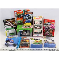 FLAT OF SEALED NEW DIE CAST