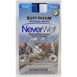 NEW RUST-OLEUM NEVER WET LIQUID REPELLING TREATMENT