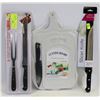 Image 1 : LOT OF NEW KITCHEN ITEMS INCLUDING SLICER KNIFE,