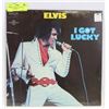 Image 1 : FACTORY SEALED ELVIS I GOT LUCKY LP RECORD