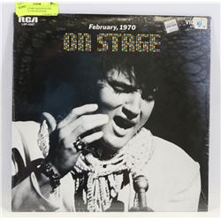 RARE FACTORY SEALED ELVIS FEBRUARY 1970 ON STAGE