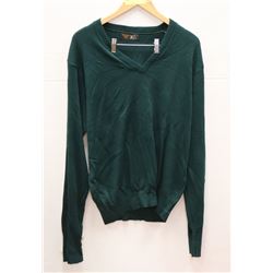 NEW NIAGARA KNIT SIZE L  V-NECK SWEATER ( LONG