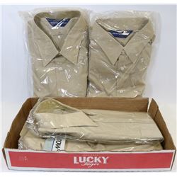 LOT OF 4 NEW ARROW MADE IN CANADA SZ XL TALL DRESS