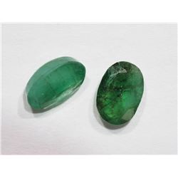 40) GENUINE EMERALD GEMSTONES