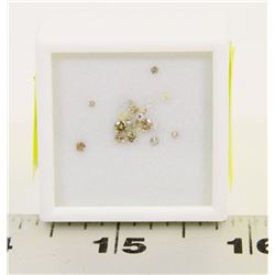 350) GENUINE DIAMONDS, ROUNDS, APPROX 0.50 CTS