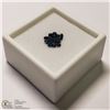 Image 2 : 374) GENUINE BLUE SAPPHIRES, DIAMOND CUT, 2-2.5MM