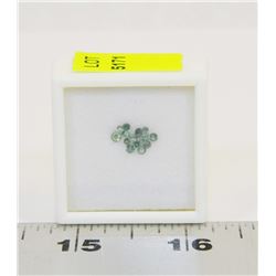 376) GENUINE RARE ALEXANDRITE, ASSORTED SIZES,