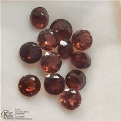 322) GENUINE GARNETS, ROUNDS, APPROX 4 CTS