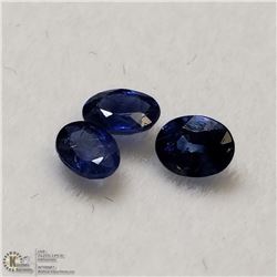 357) GENUINE CEYLON SAPPHIRES, APPROX 0.61 CTS