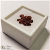Image 2 : 315) GENUINE GARNETS, OVALS, APPROX 4 CTS