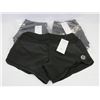 Image 1 : THREE NEW WOMENS WORK OUT SHORTS SIZE XS