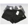 Image 1 : THREE NEW WOMENS WORK OUT SHORTS SIZE XS