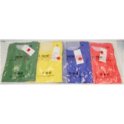 FOUR NEW WOMENS ATHLETIC TOPS SIZE SMALL