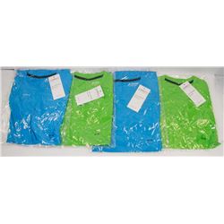 FOUR NEW MENS ATHLETIC SHIRTS SIZE MEDIUM