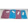 Image 1 : FOUR WOMENS ATHLETIC SHIRTS SIZE LARGE