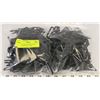 Image 1 : LOT OF 2 BAGS OF NEW TURN BUCKLES BLACK COLOR