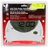 Image 1 : NEW LED TIME RADIO CALENDAR