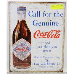 RETRO COCA COLA REPLICA METAL SIGN