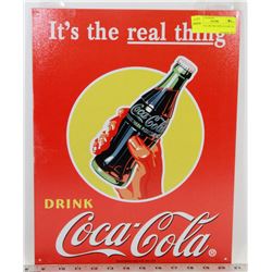 COCA COLA RETRO REPLICA METAL SIGN