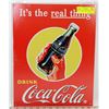Image 1 : COCA COLA RETRO REPLICA METAL SIGN