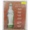 Image 1 : COCA COLA RETRO REPLICA METAL SIGN