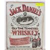 Image 1 : JACK DANIELS OLD TIME WHISKEY METAL SIGN.