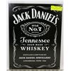 Image 1 : JACK DANIELS NO 7 TENNESSEE WHISKEY METAL SIGN