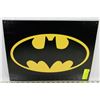 Image 1 : BATMAN LOGO METAL SIGN.