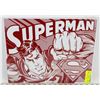 Image 1 : SUPERMAN METAL SIGN.