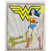 Image 1 : WONDER WOMAN HERO METAL SIGN.