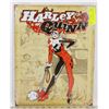 Image 1 : HARLEY QUINN COMIC METAL SIGN.