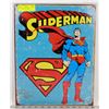 Image 1 : SUPERMAN METAL SIGN.