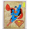 Image 1 : SUPERMAN RETRO REPLICA METAL SIGN.