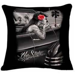 NEW SOFT TOUCH SUGAR SKULL DAY OF THE DEAD PILLOW