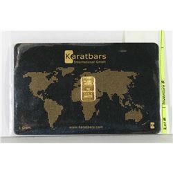 1 GRAM OF PURE FINE GOLD 0.9999