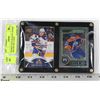 Image 1 : FRAMED LEON DRAISAITL ROOKIE AND PRE NHL CARDS