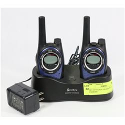 SET OF WALKIE TALKIES WITH CHARGER