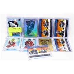 9 TIM HORTONS HOCKEY CARDS.