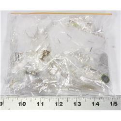 BAG OF 100 METAL CHARMS
