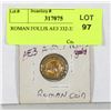 Image 1 : ROMAN FOLLIS AE3 332-333 AD COIN.