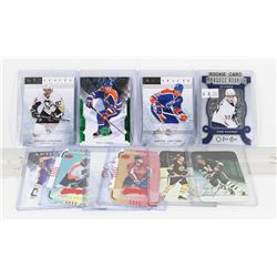 LOT OF 10 HOCKEY CARDS INCLUDING WAYNE GRETZKY,