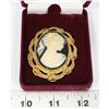 Image 1 : VINTAGE ESTATE CAMEO BROACH.