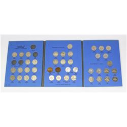 CANADIAN NICKEL COLLECTION-INCOMPLETE.