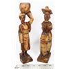 Image 1 : PAIR OF AFRICAN CARVED FIGURES